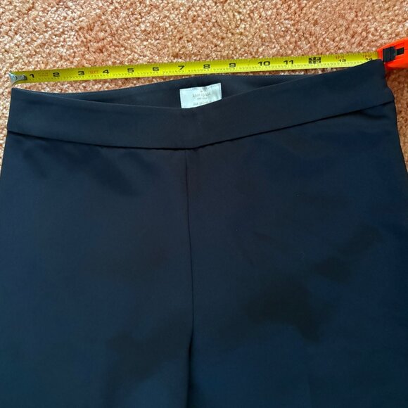 NWOT Kate Spade New York Side Zip Ankle Ponte Pants Size 4 Black Stretch - Picture 12 of 14